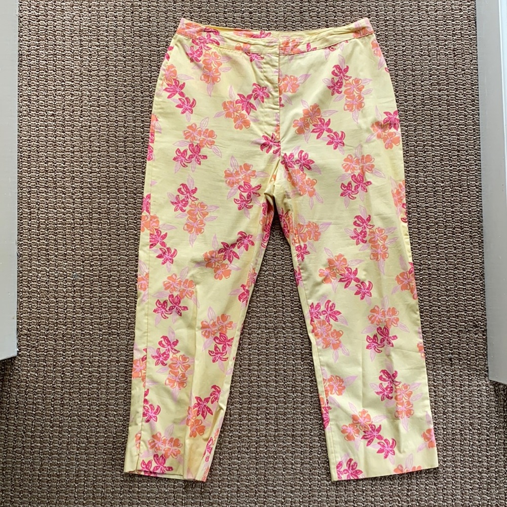 Vintage lily Pulitzer Capri pants